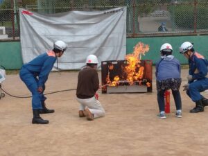 消火訓練